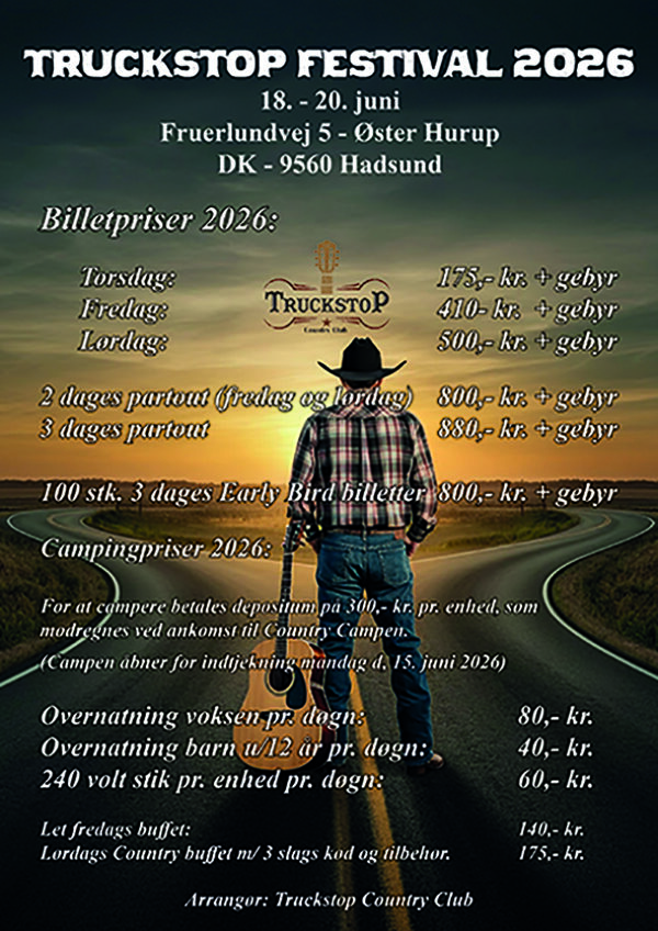 Udkast Flyers Billetsalg